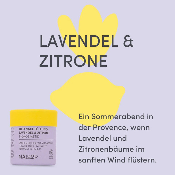 Naloop Nachfüllung Lavendel & Zitrone