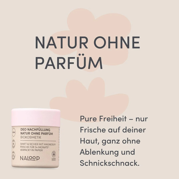 Naloop Nachfüllung Natur ohne Parfüm