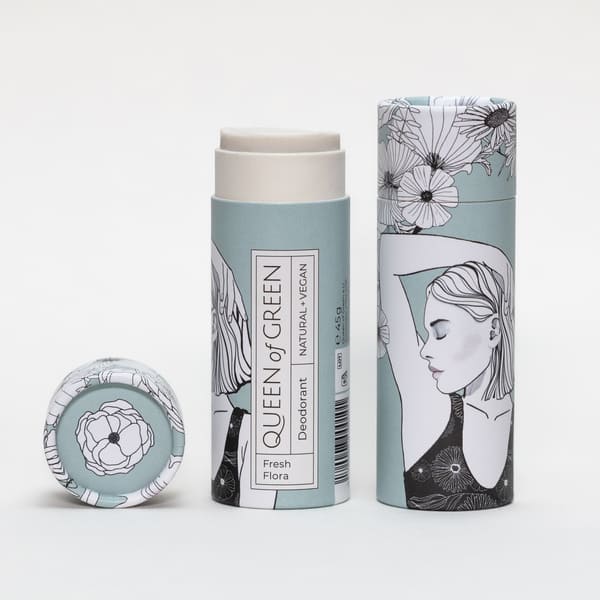 Alternative view of Queen of Green - Fresh Flora - Natürliches Deodorant