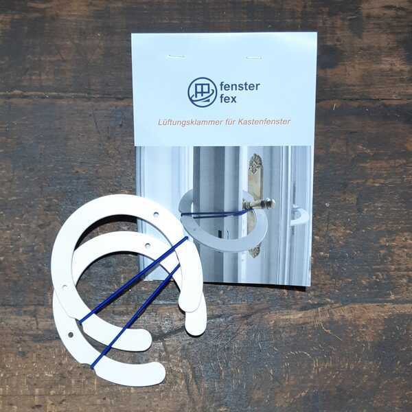 Fensterfex Lüftungsklammer für Kastenfenster