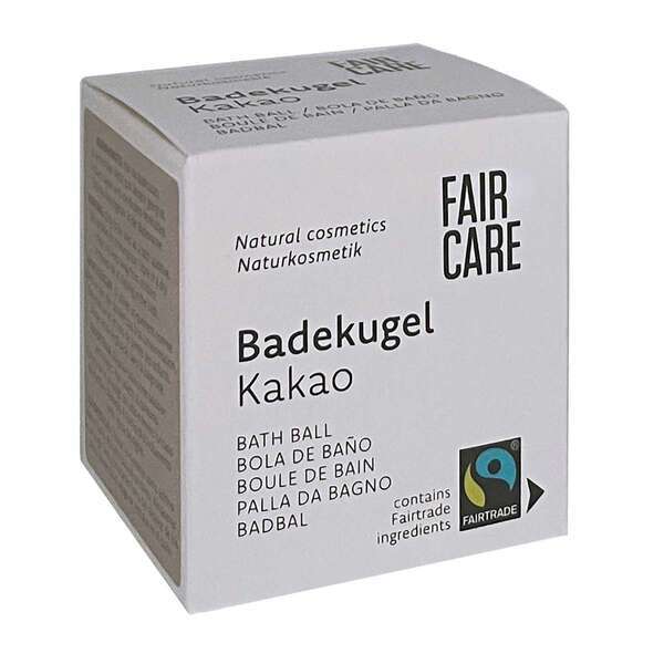 FAIR CARE Badekugel "Kakao"